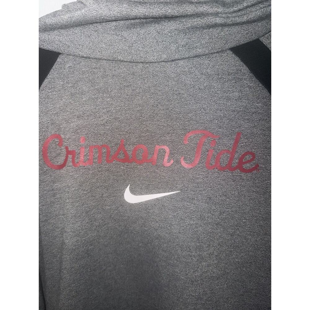 EUC WOMENS MED NIKE DRI-FIT Alabama Crimson Tide HOODIE SWEATSHIRT (AM8) - Picture 2 of 3